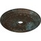Ekena Millwork Viceroy Medallion (Canopies up to 4 7/8"), 35 1/8"OD x 4 7/8"ID x 2 1/2"P, Bronze Blue Patina CM35VIBBS - alternate 3
